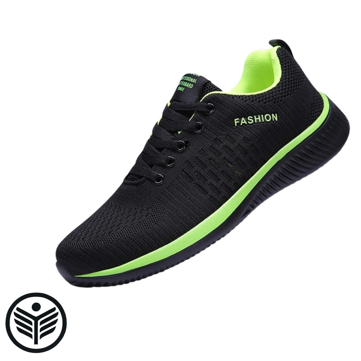 Zapatilla Deportiva Fashion Detalles en Verde - Ataneas