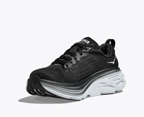 Zapatilla Hoka Bondi 8 Color black / white - Ataneas