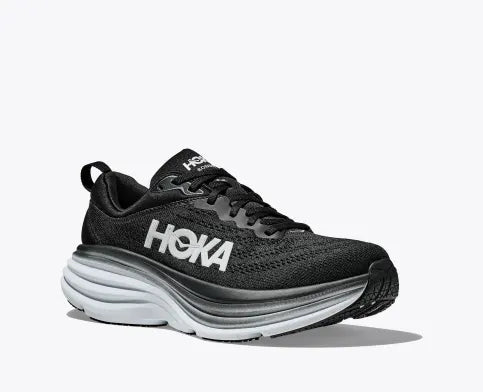 Zapatilla Hoka Bondi 8 Color black / white - Ataneas