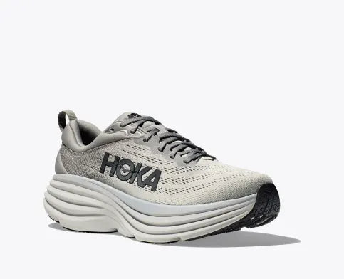 Zapatilla Hoka Bondi 8 Color Sharkskin / Harbor mist - Ataneas