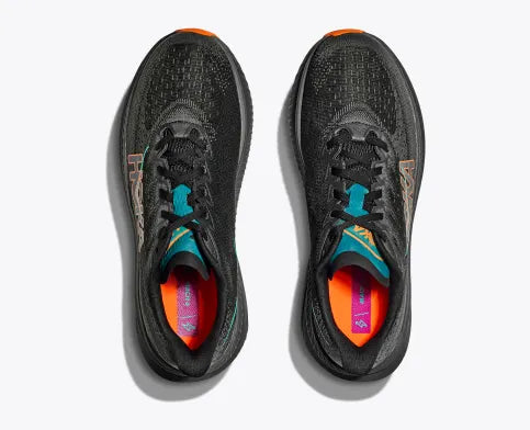 Zapatilla Hoka Mach 6 Color Black / Electric Tangerine - Ataneas