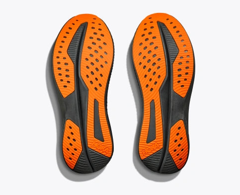 Zapatilla Hoka Mach 6 Color Black / Electric Tangerine - Ataneas