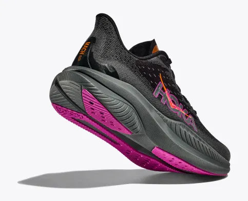 Zapatilla Hoka Mach 6 Color Black / Fuchsia - Ataneas