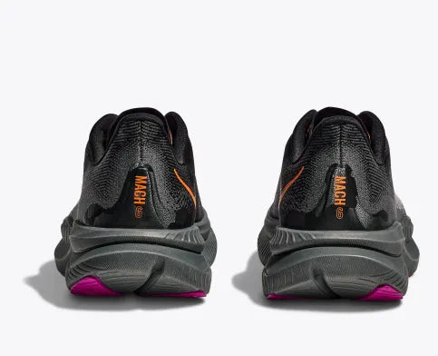 Zapatilla Hoka Mach 6 Color Black / Fuchsia - Ataneas