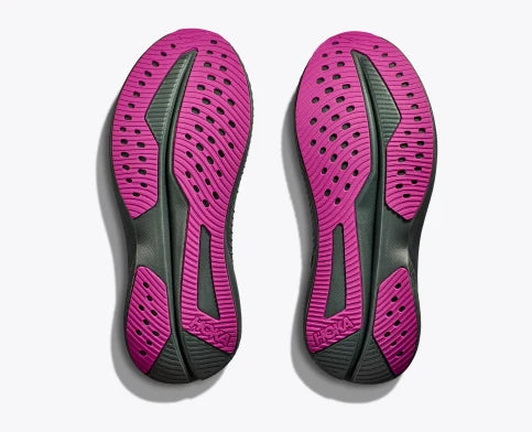 Zapatilla Hoka Mach 6 Color Black / Fuchsia - Ataneas