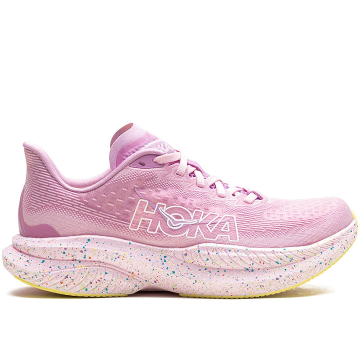 Zapatilla Hoka Mach 6 Color Pink Twighlight/Lemonade - Ataneas