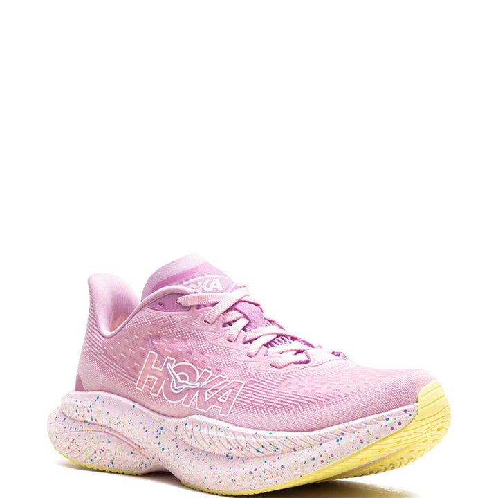 Zapatilla Hoka Mach 6 Color Pink Twighlight/Lemonade - Ataneas