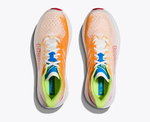 Zapatilla Hoka Mach 6 Color White / Solar Flare - Ataneas