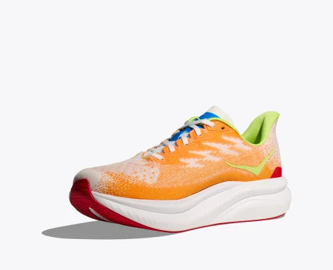 Zapatilla Hoka Mach 6 Color White / Solar Flare - Ataneas