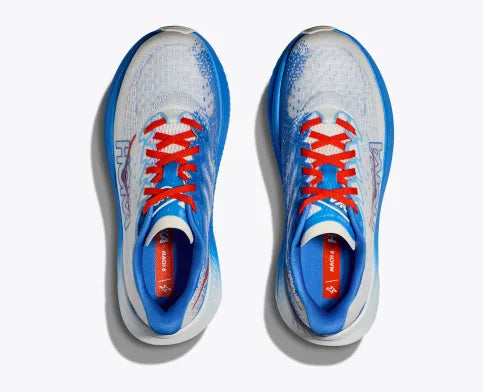 Zapatilla Hoka Mach 6 Color White / Virtual Blue - Ataneas
