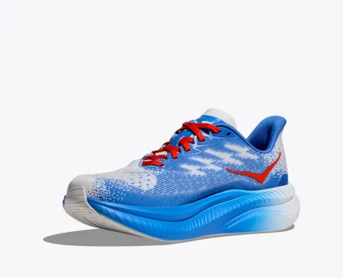 Zapatilla Hoka Mach 6 Color White / Virtual Blue - Ataneas