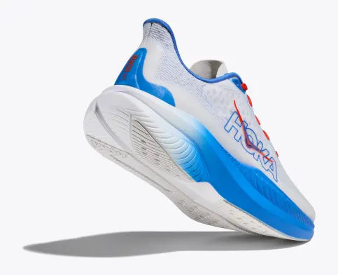 Zapatilla Hoka Mach 6 Color White / Virtual Blue - Ataneas