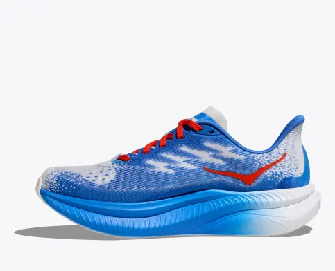 Zapatilla Hoka Mach 6 Color White / Virtual Blue - Ataneas