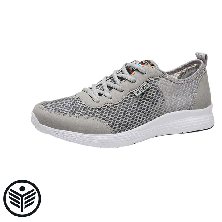 Zapatilla Unisex Transpirables Informales en Gris- Ataneas