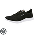 Zapatilla Unisex Transpirables Informales en Negro - Ataneas