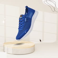 Cargar imagen en el visor de la galería, Zapatillas Unisex Azules con Malla Transpirable y Suela Antideslizante para Deporte y Uso Diario